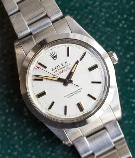 rolex milgauss antimagnetic rating|More.